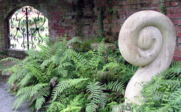  The Victorian Fernery has been repaired and shade cloth fixed to the roof. 