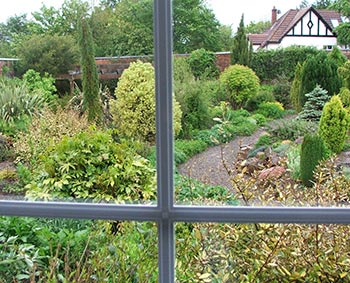  Winsford Walled Garden, from the B'n'B window. 