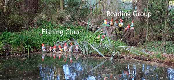  Fishing Club and Book Group. 