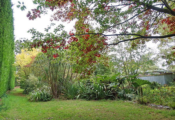  The view from the Hen-House Gardens. 