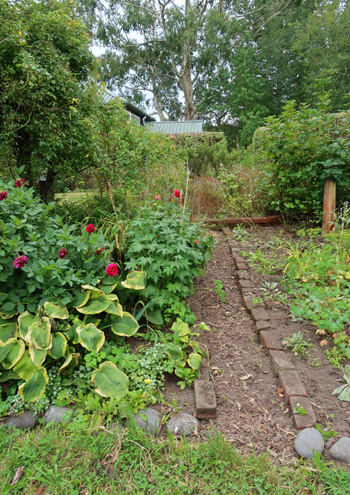  Leading to the Herb Spiral. 